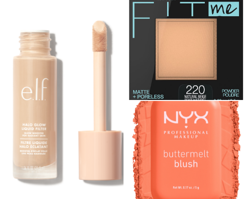 Best drugstore makeup!! cover photo collage