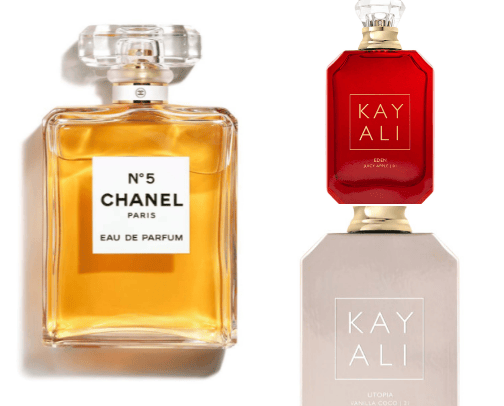 Scents for her. cover photo collage