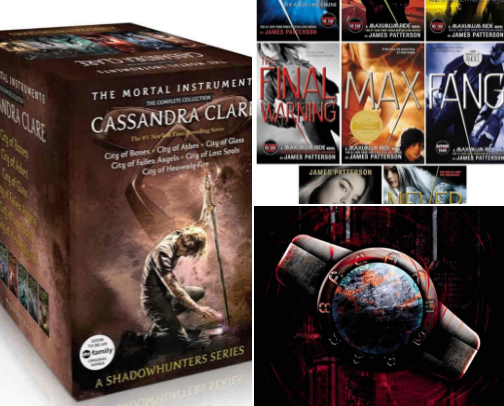 Fiction books that I fell in love reading as a kid and still read from time to time! cover photo collage