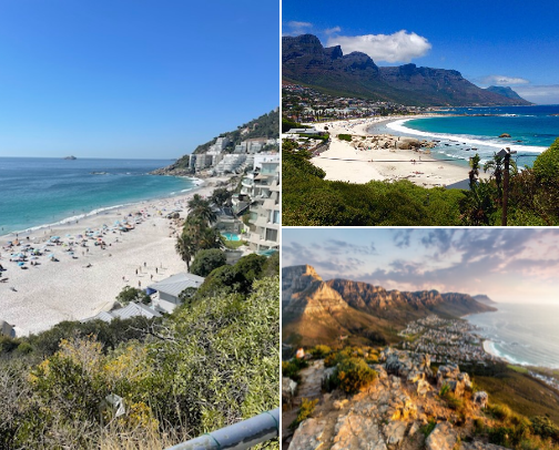 Visit Cape Town cover photo collage