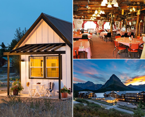 Glacier National Park Trip cover photo collage