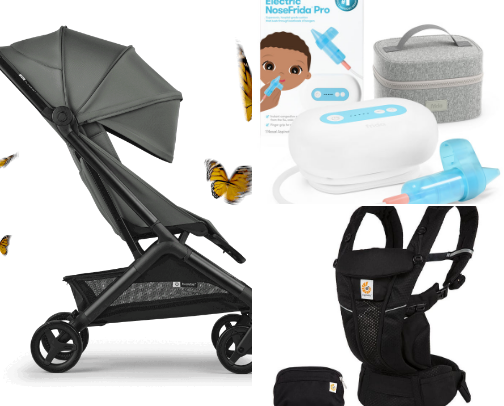 Baby products cover photo collage