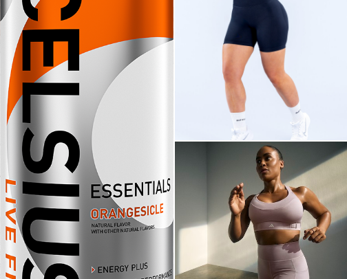 Gym essentials cover photo collage