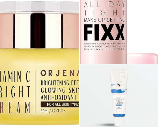 My favorite beauty recs cover photo collage