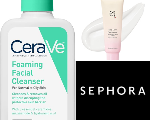 ✨ Products That Saved My Oily Skin cover photo collage