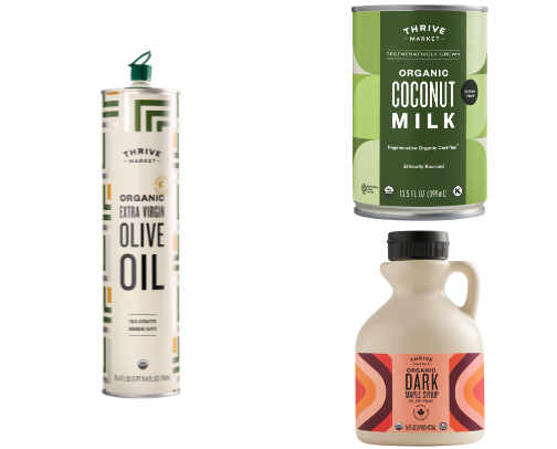 My Clean Pantry & Guilt-Free Snacks from Thrive Market cover photo collage