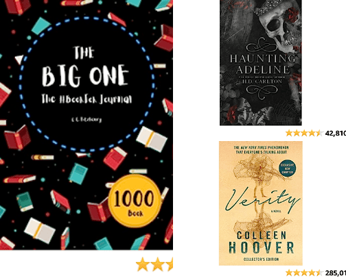 All my BookTok Books! cover photo collage