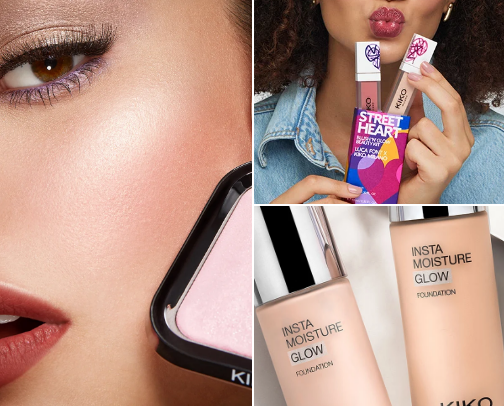 KIKO Milano cover photo collage