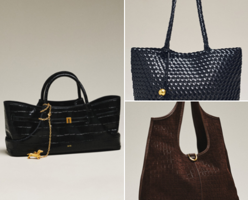 Tote bags cover photo collage