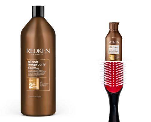 Curly Hair Care cover photo collage