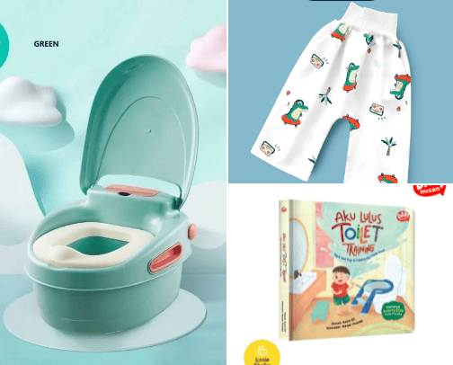 Recommended Essentials for potty training success cover photo collage