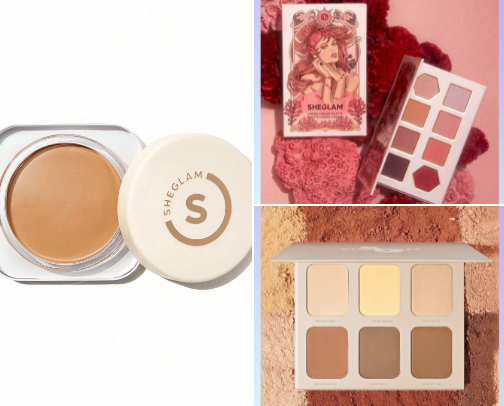 SheGlam ✨ cover photo collage