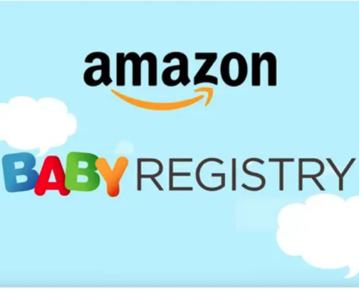 Amazon Baby Registry Welcome Box cover photo collage