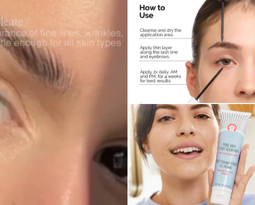 Skincare Routines for Women - I got 99 problems but my skin aint one. cover photo collage