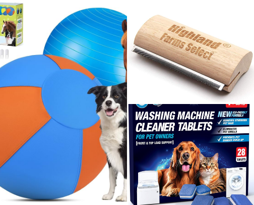 Favorite Products For Dogs cover photo collage