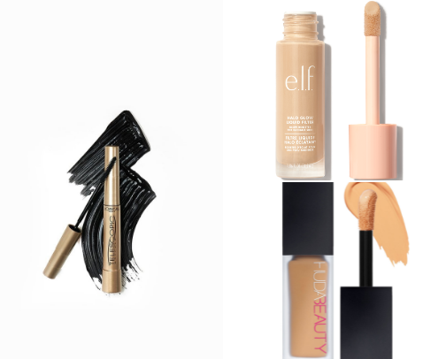 glowy makeup routine cover photo collage