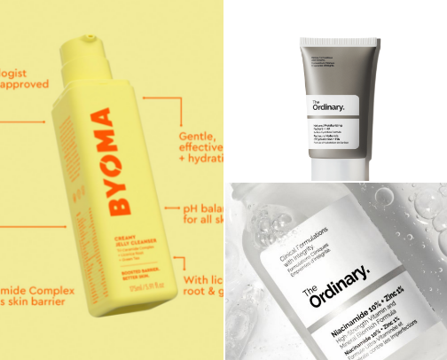 My Current Skincare Routine cover photo collage