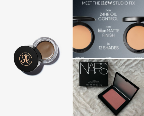 My favorite beauty recs cover photo collage