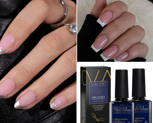 Press on nails must-haves cover photo collage