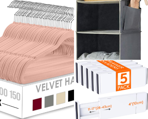 Small Space Closet Organization Hacks🧐 cover photo collage