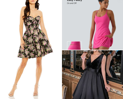 Dresses for all your needs! cover photo collage