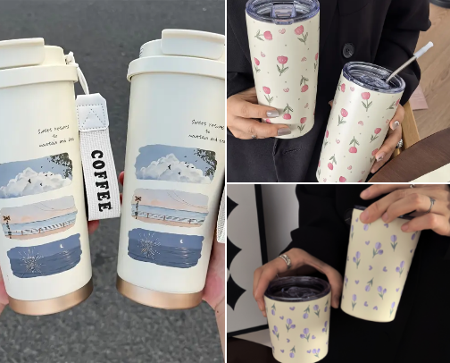 Aesthetic tumblers! —it’s your on-the-go drink companion. cover photo collage