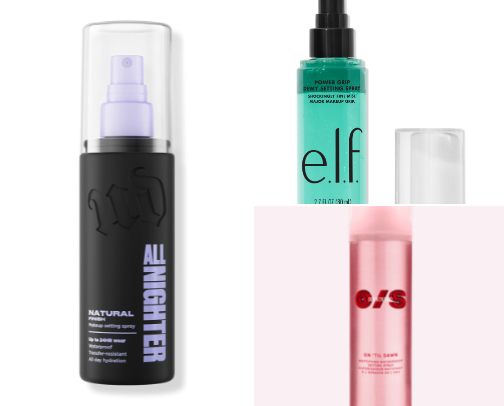 Setting Sprays That Actually Make Your Makeup Last All Day cover photo collage