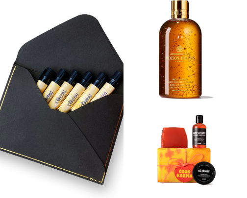 My Favorite Body Care Products 🧼 🧴 🚿💆🏾‍♀️ cover photo collage