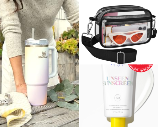 Beach Bag and Festival Ready cover photo collage