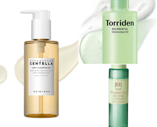 Must-Try Spring Skincare 🌸💚 cover photo collage