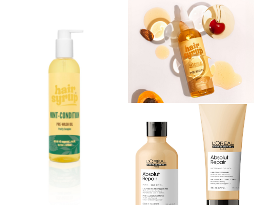 My hair care essentials as a bleach blonde psoriasis sufferer cover photo collage