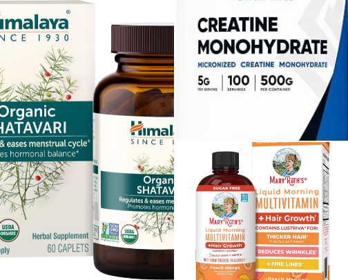 Mis Vitamins & Supplements: Health & Wellness Essentials cover photo collage