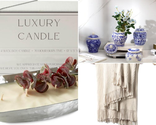 Affordable Home Decor Finds cover photo collage