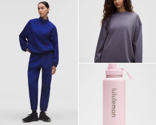 Lululemon cover photo collage