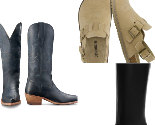 Shoes, shoes, & more shoes cover photo collage