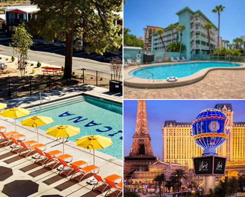 Hidden gems and hotels I found while traveling the US on a budget 🇺🇸 cover photo collage