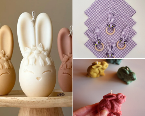 Cute Easter decorations for your home cover photo collage