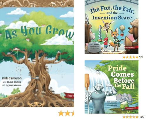 Brave Books cover photo collage