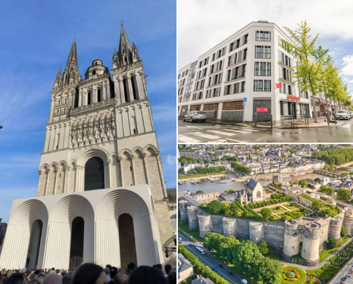 Hotel stays for an easygoing getaway, Tapestries, Gardens, Local Finds & Quiet Walks Angers, France cover photo collage