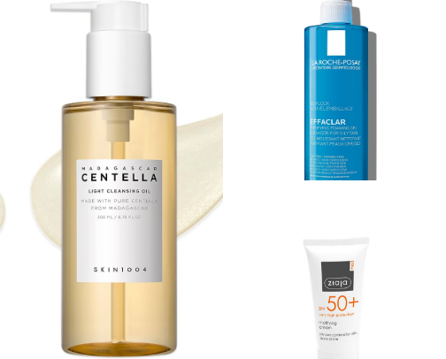 Best skincare for oily skin cover photo collage