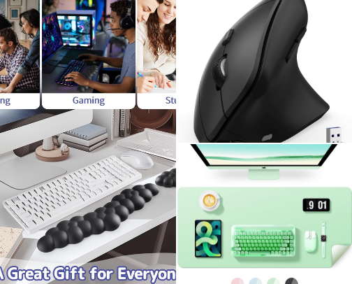 Office + Desk Favorites📓👔 cover photo collage