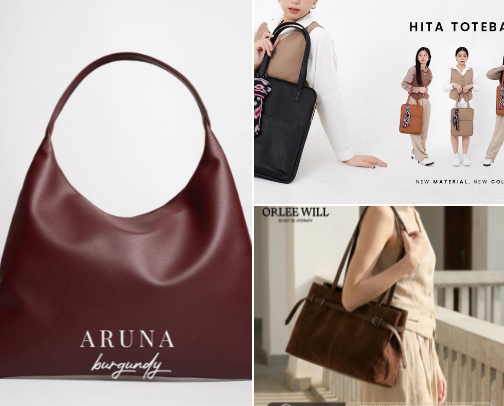 Women's work bag cover photo collage