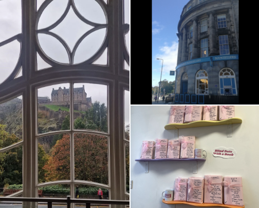 Bookshops to visit in Edinburgh and Nearby cover photo collage