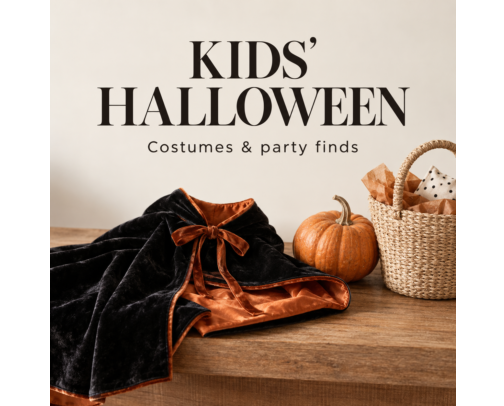 Kids’ Halloween Costumes & Party Finds 🎃 Little Monsters, Big Fun cover photo collage