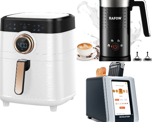 The best kitchen gadgets cover photo collage