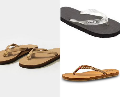the best flip flops for summer [ranked by price] cover photo collage