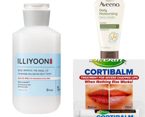 Eczema-Safe Skincare for Dry and Sensitive Skin! cover photo collage