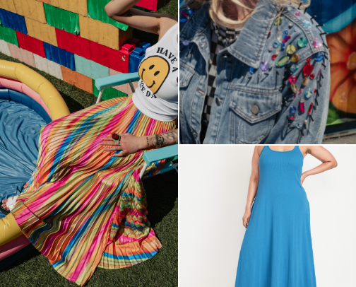 SUMMER LOOKBOOK cover photo collage