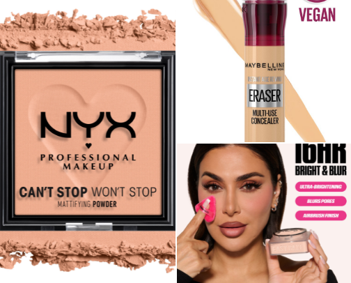 My favorite beauty recs cover photo collage
