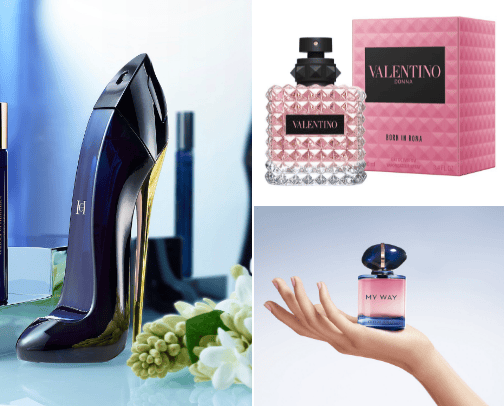 Best perfumes cover photo collage